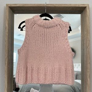 Zara crop sweater